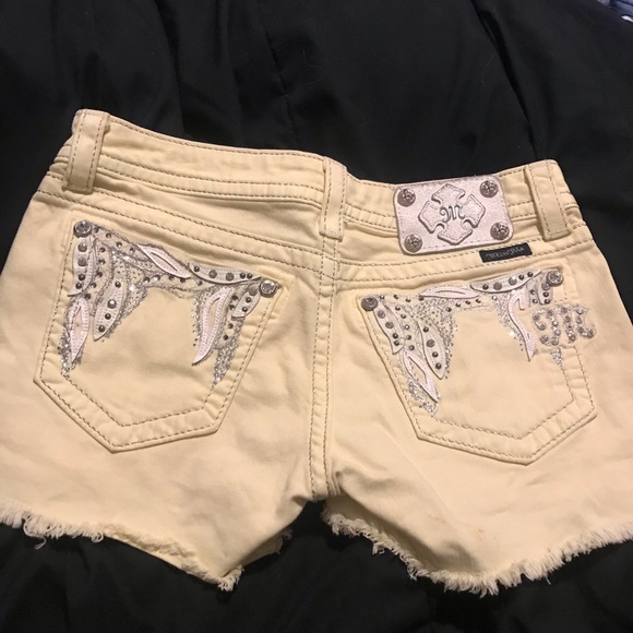 Yellow Miss Me shorts - Picture 4 of 7